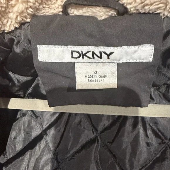 DKNY Quilted Black Jacket - Picture 8 of 8